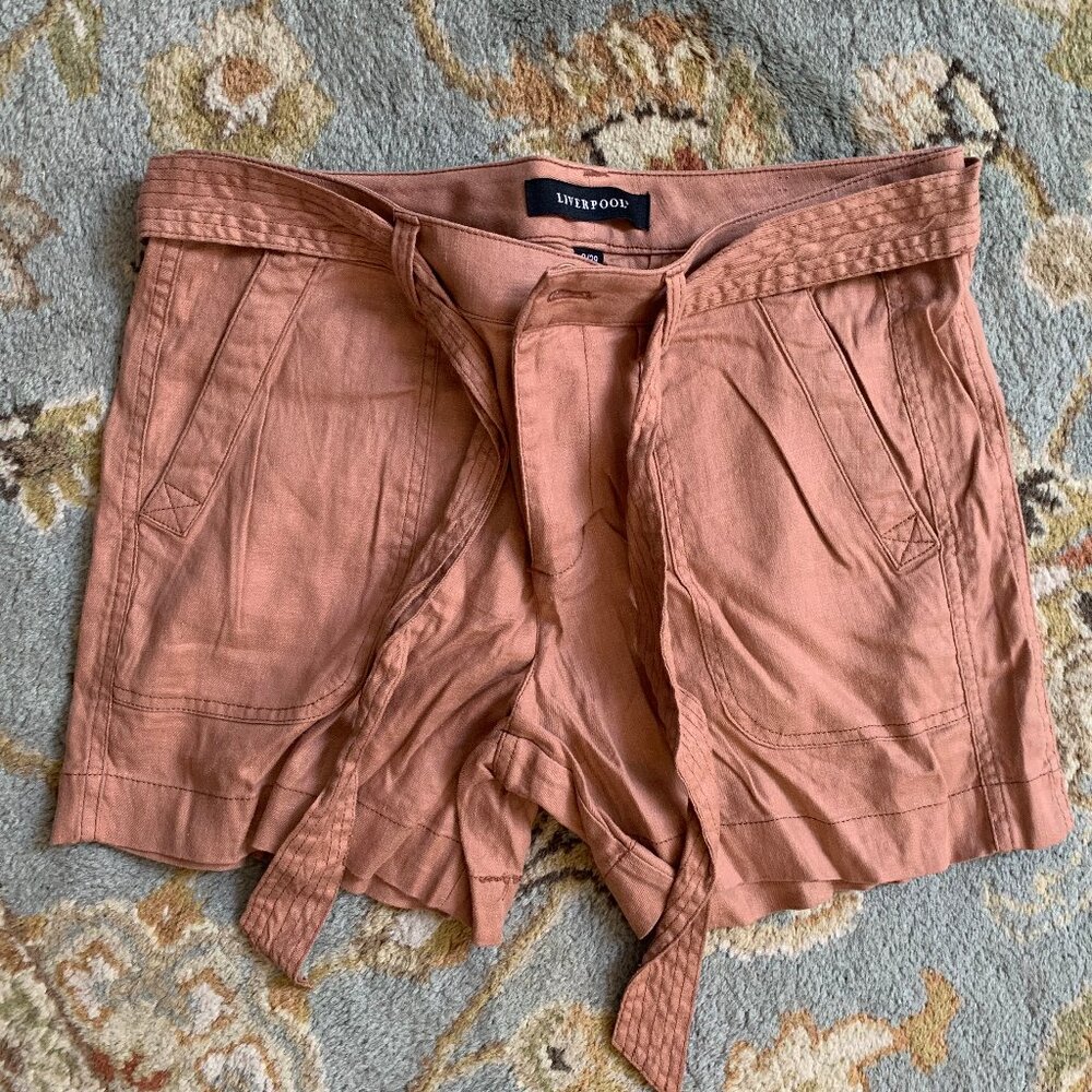 Liverpool Women's Tan Shorts Size 8/29